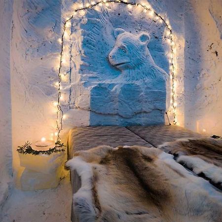 Ferienwohnung Lucky Ranch Snow Igloos Pyhätunturi Exterior foto